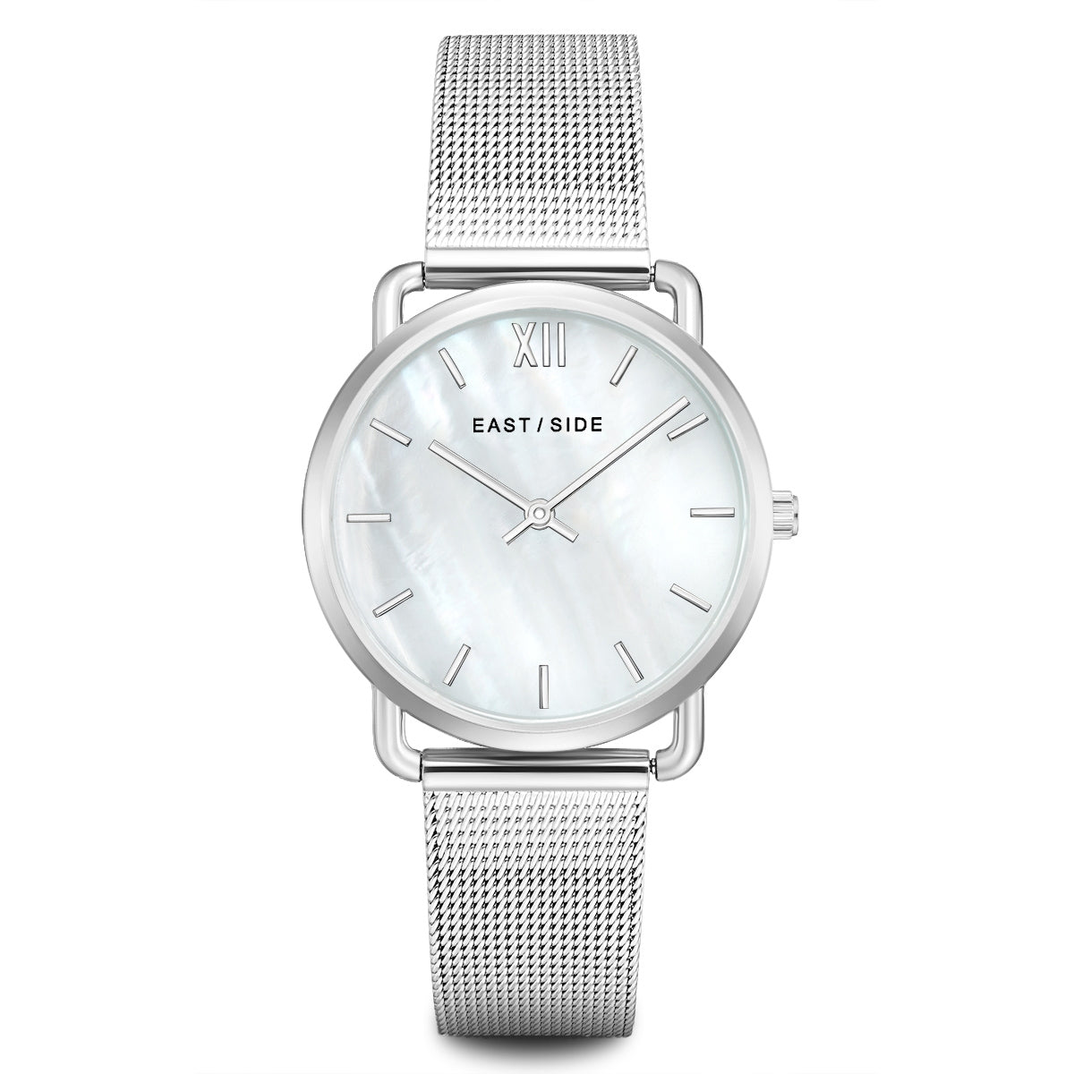 Damen Quarzuhr silber Edelstahl silber
