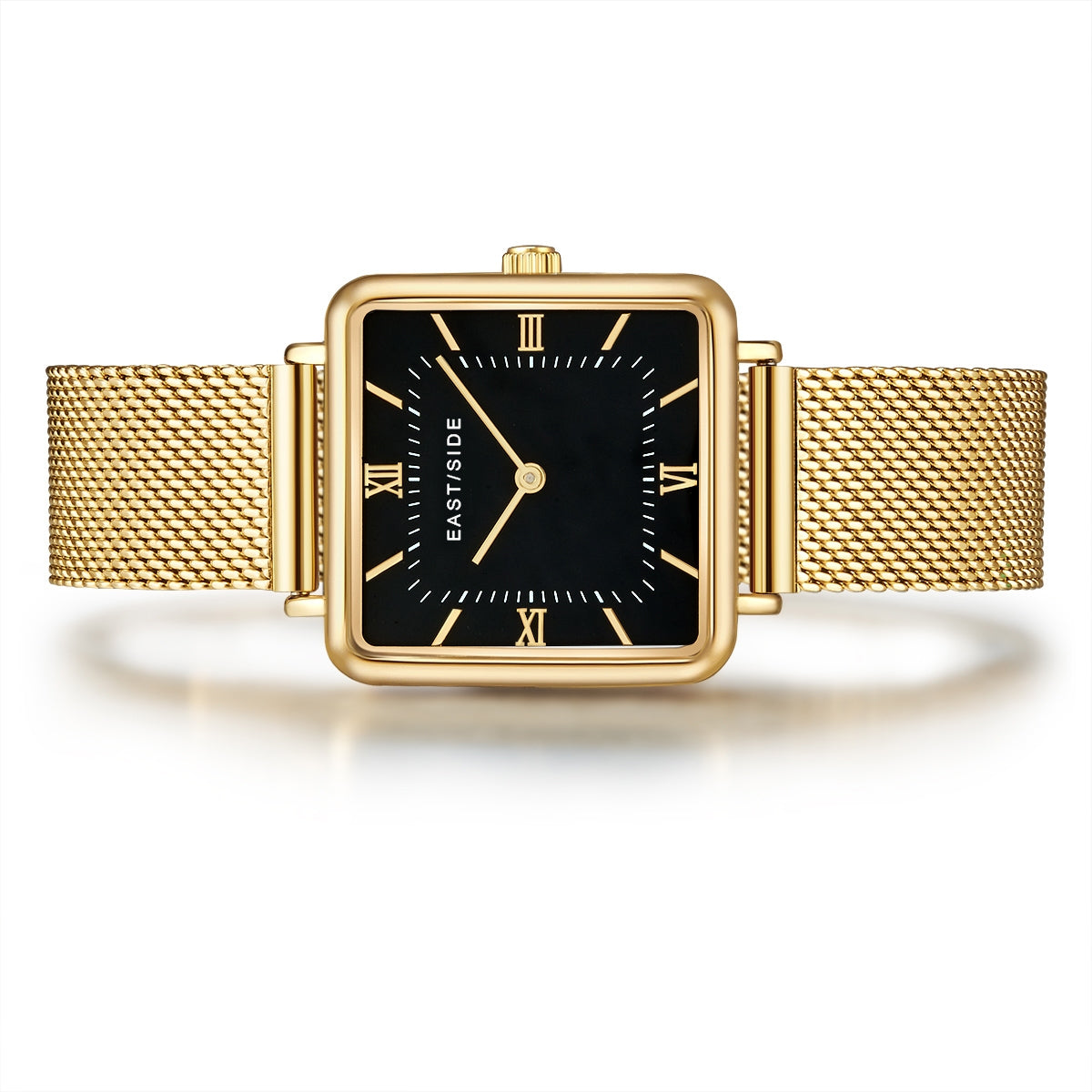 Damen Quarzuhr gelbgold Edelstahl gelbgold