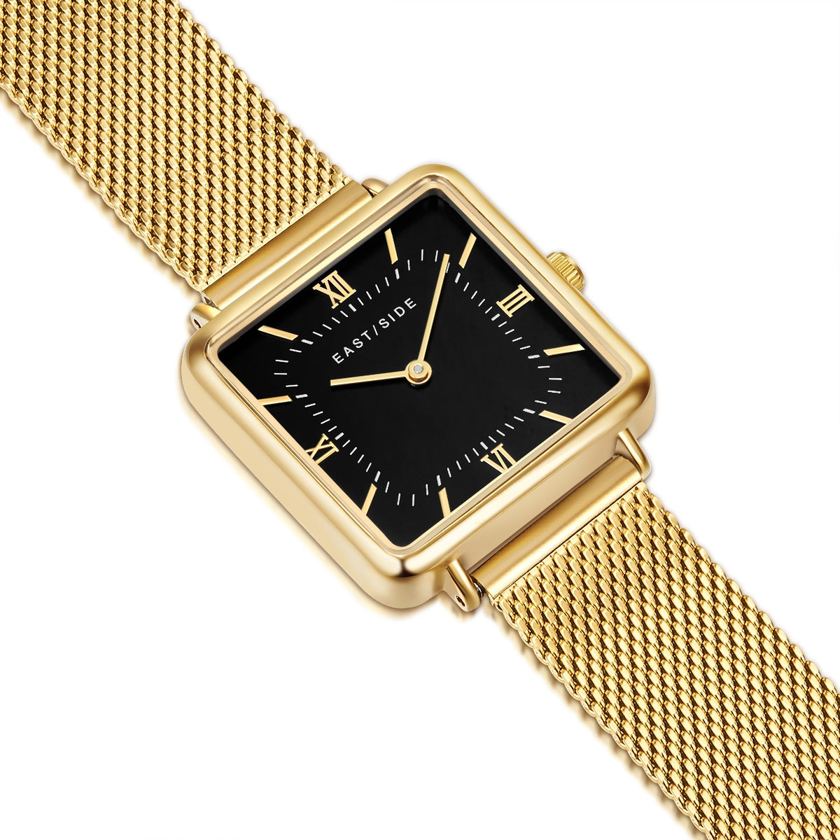 Damen Quarzuhr gelbgold Edelstahl gelbgold