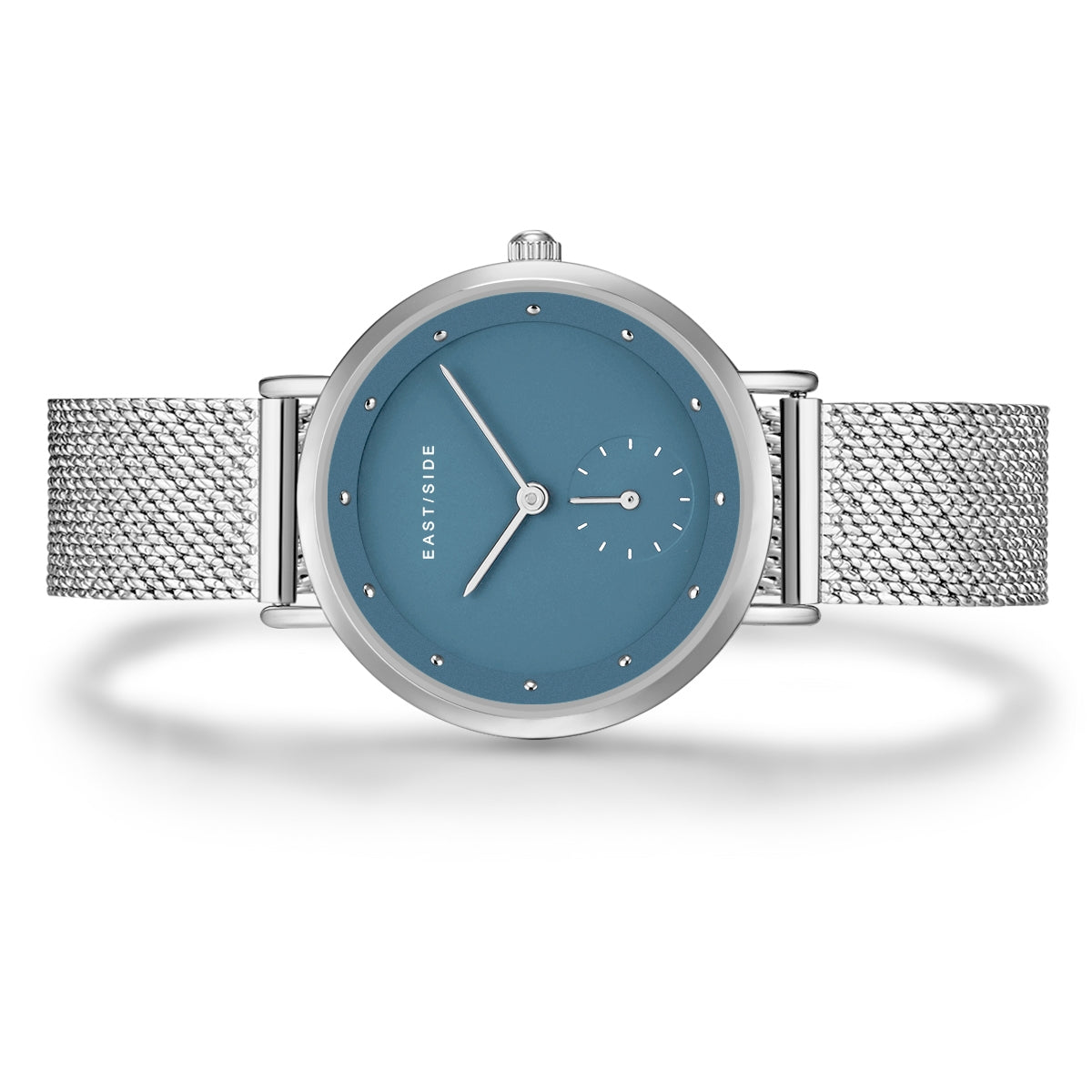 Damen Quarzuhr silber Edelstahl silber