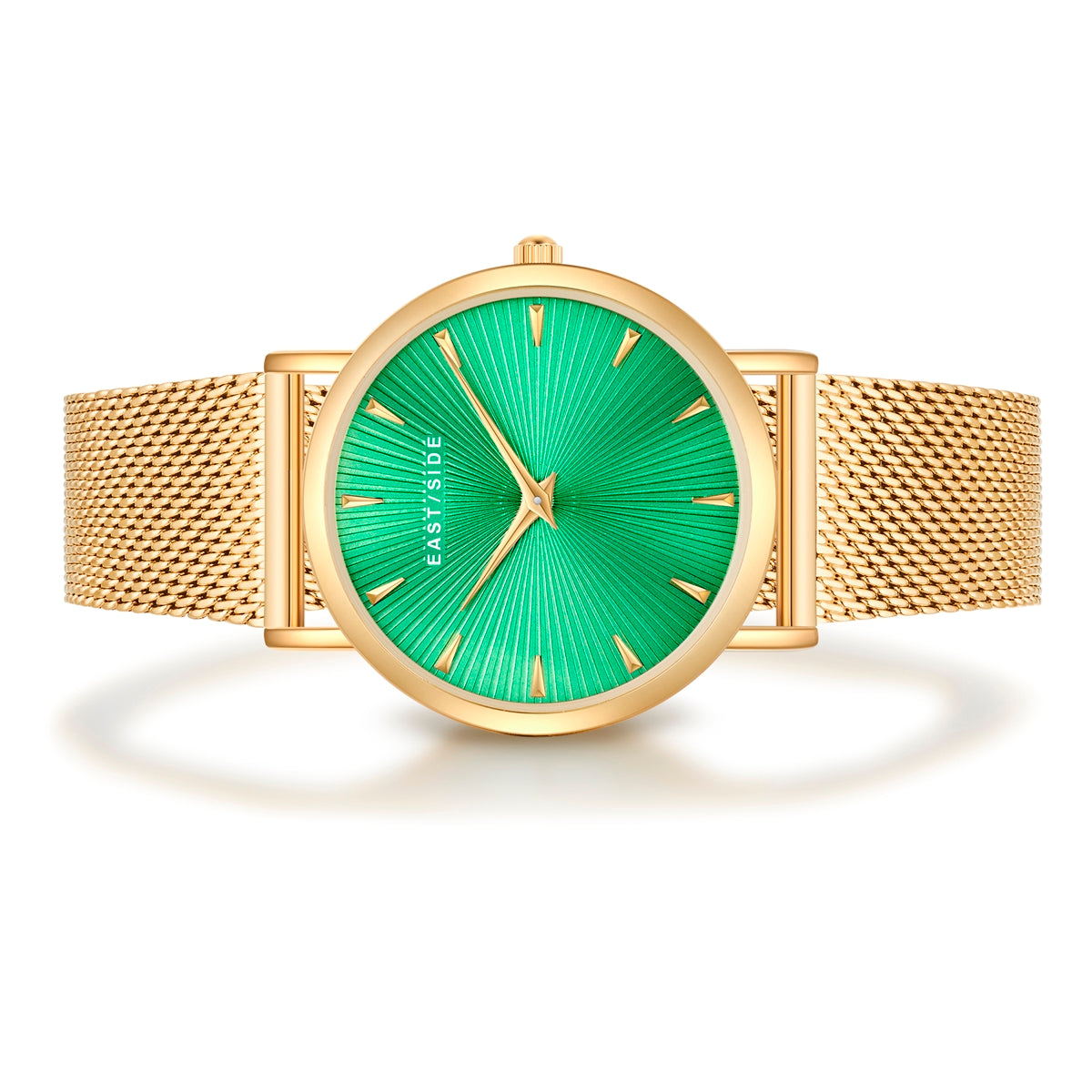 Damen Quarzuhr gelbgold Edelstahl gelbgold