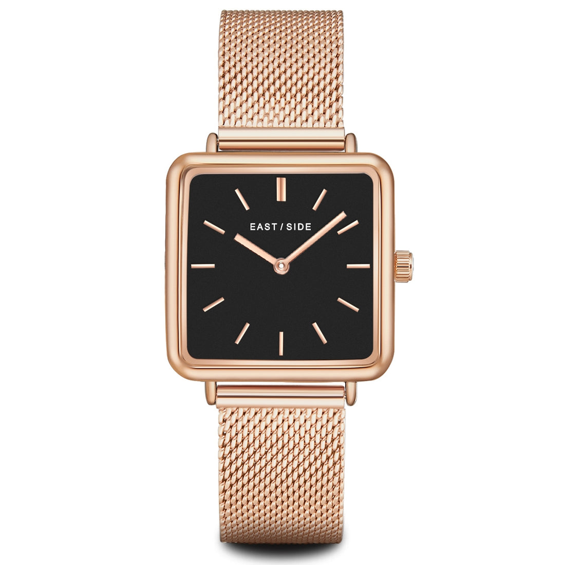 Damen Quarzuhr roségold Edelstahl roségold