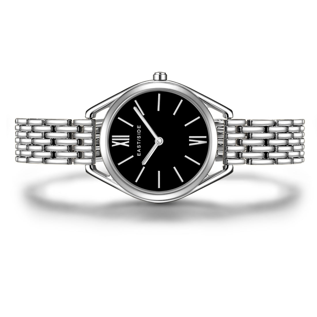 Damen Quarzuhr silber Edelstahl silber