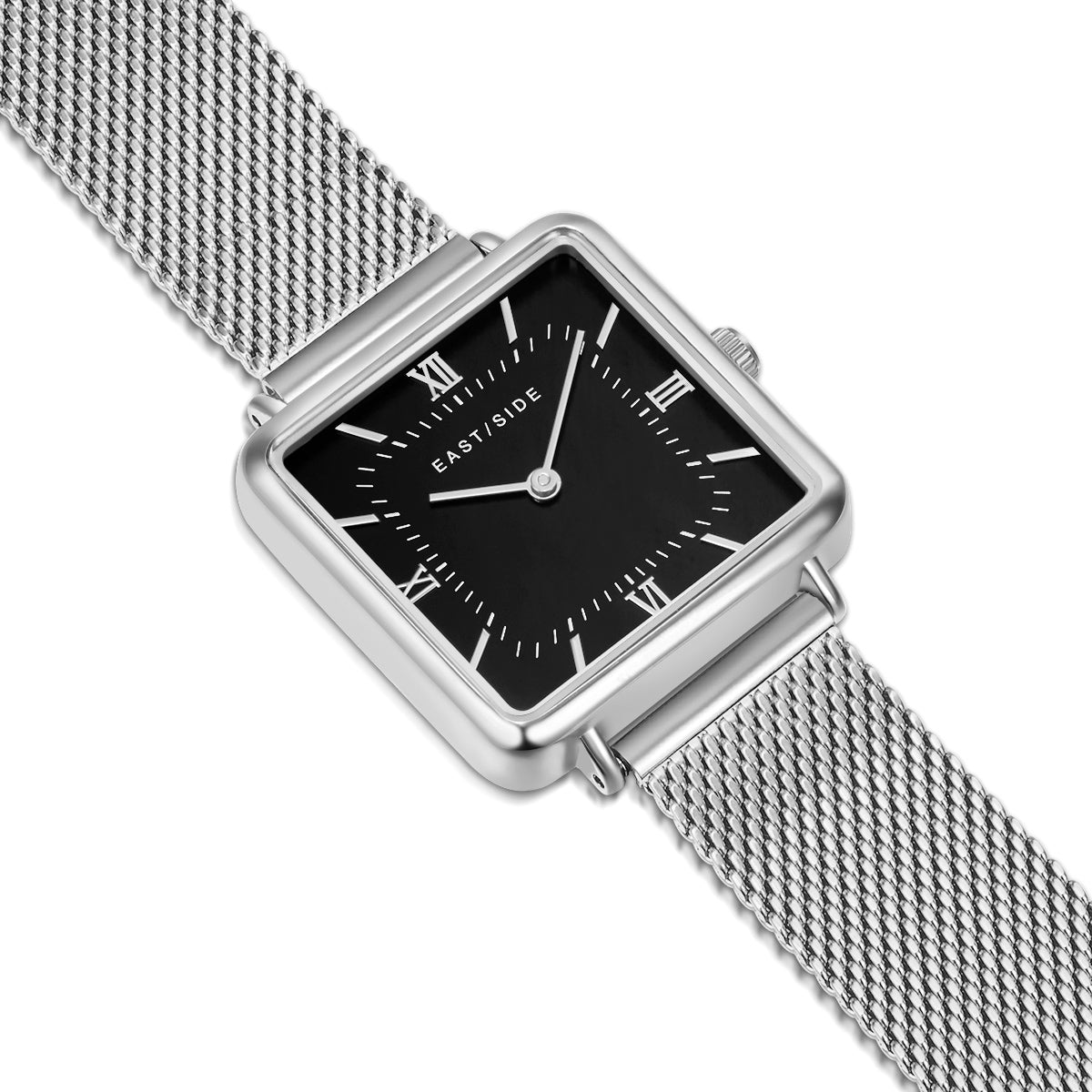 Damen Quarzuhr silber Edelstahl silber