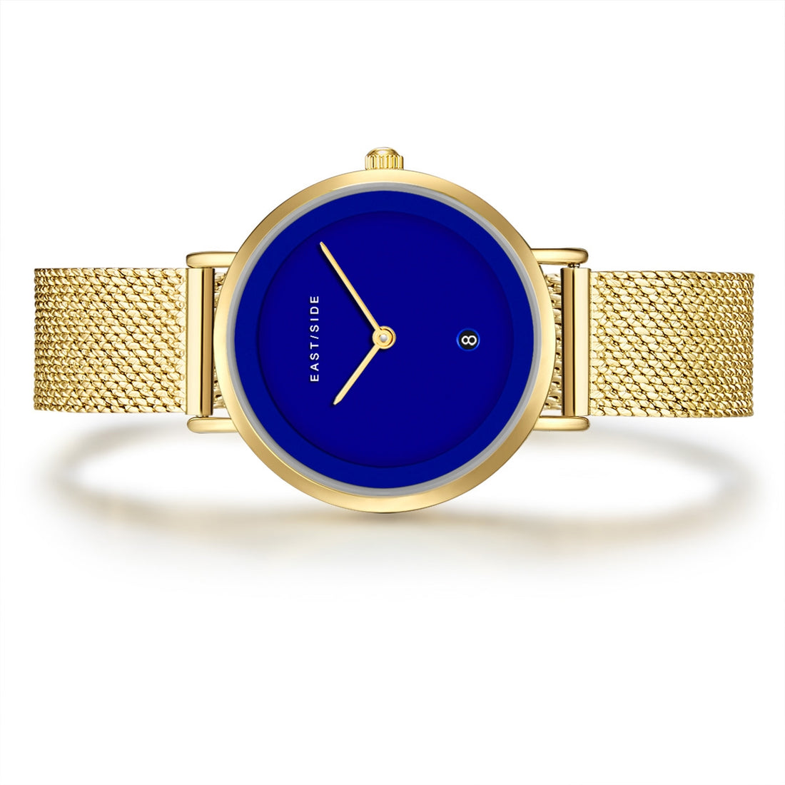 Damen Quarzuhr gelbgold Edelstahl gelbgold