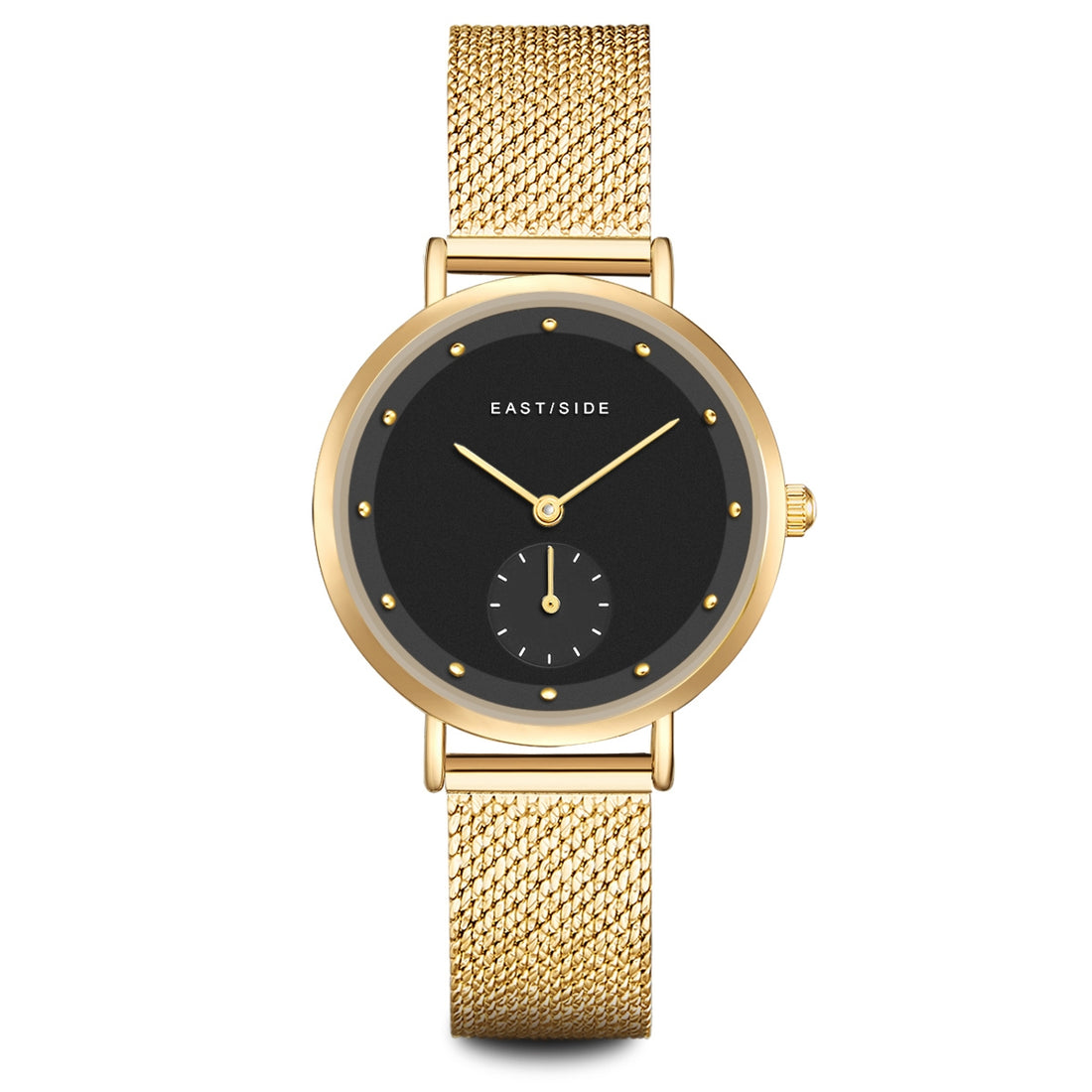 Damen Quarzuhr gelbgold Edelstahl gelbgold