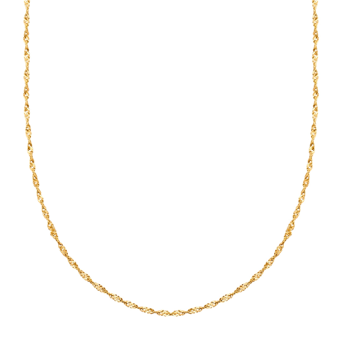 Kette Edelstahl gelbgold