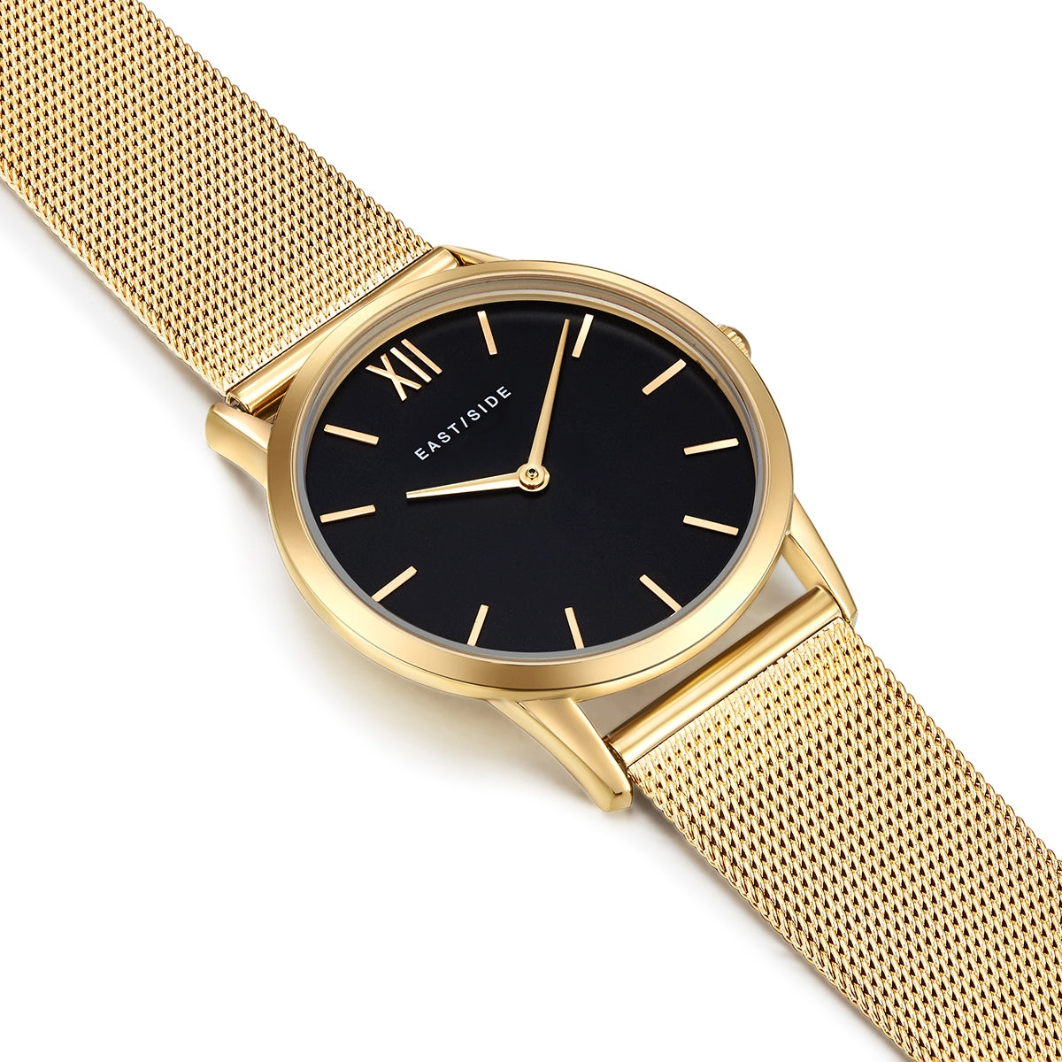 Damen Quarzuhr gelbgold Edelstahl gelbgold