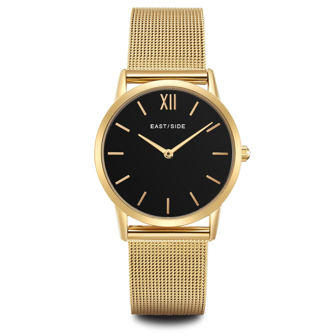 Damen Quarzuhr gelbgold Edelstahl gelbgold