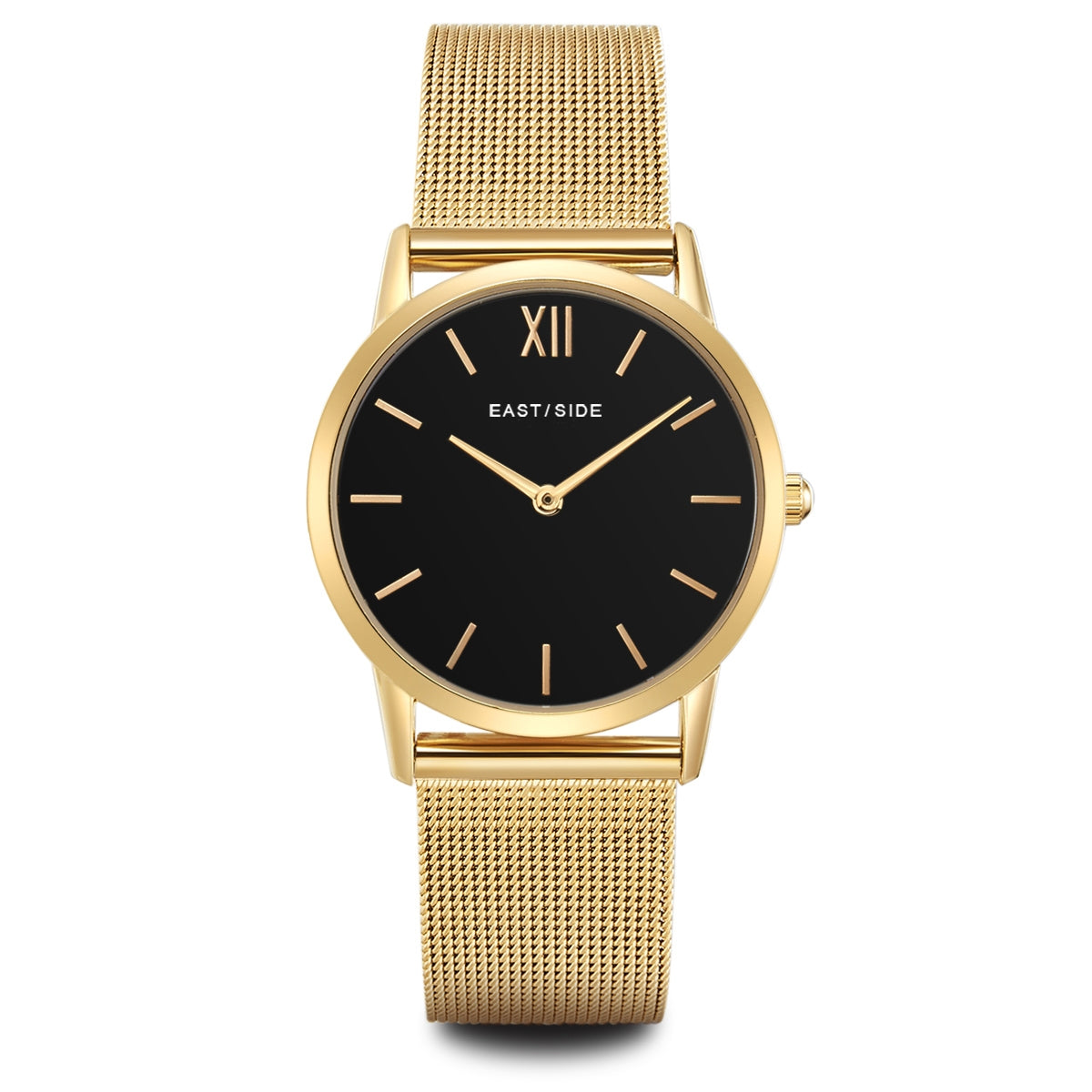 Damen Quarzuhr gelbgold Edelstahl gelbgold